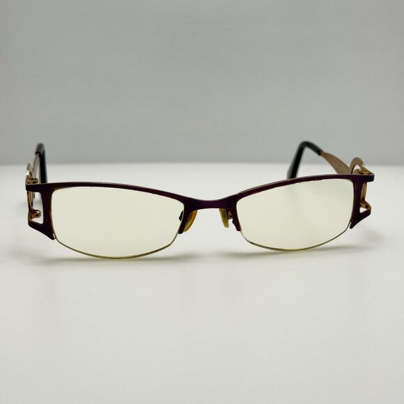 Iyoko Inyake IY 857 Col 44 Japan Eyeglasses Eye Glasses Frames 50-19-140 - Picture 1 of 6